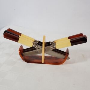 Art Deco Solingen Fruit Knife Set